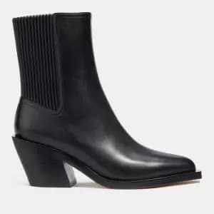 Coach Prestyn Leather Heeled Boots - UK 6