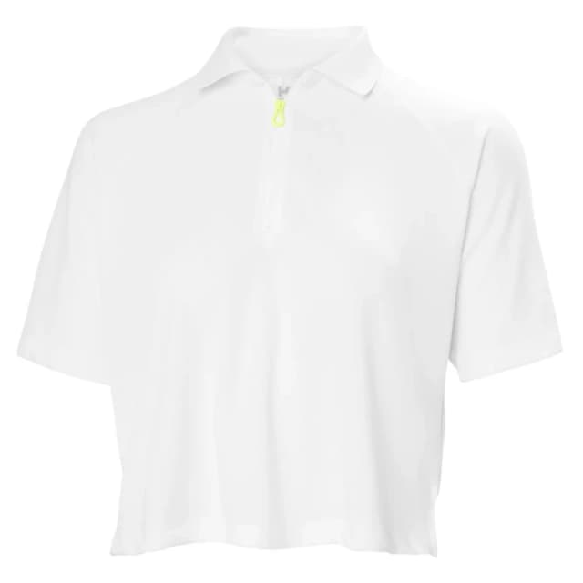 Helly Hansen Womens zipped crop polo Helly Hansen Inshore Blanc Female M