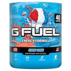 G Fuel Snow Cone Tub (40 Servings) Elite Energy and Endurance Formula