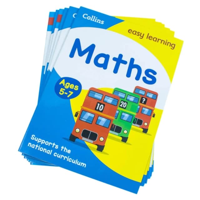 Collins Easy Learning Starter 6 Books Collection Set Ideal for home learning Ages 5-7 Paperback Collins Easy Learning Books