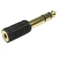 OcUK Value Standard 6.3mm stereo male to 3.5mm stereo female - 3-6M3F