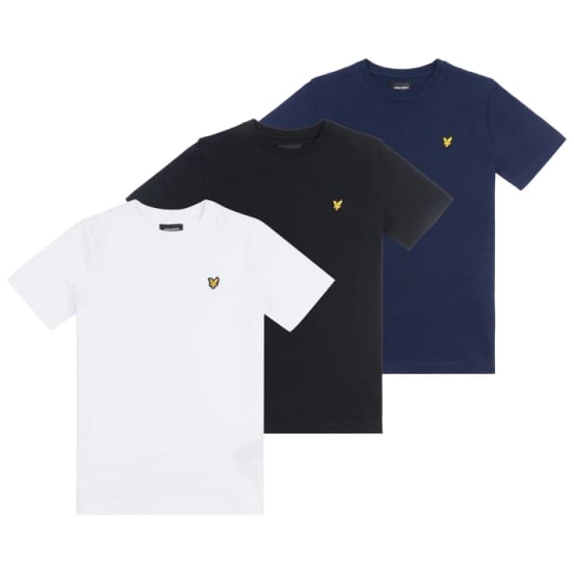 Lyle and Scott Pack T-Shirts Juniors - Blue Blue 12 - 13 Years