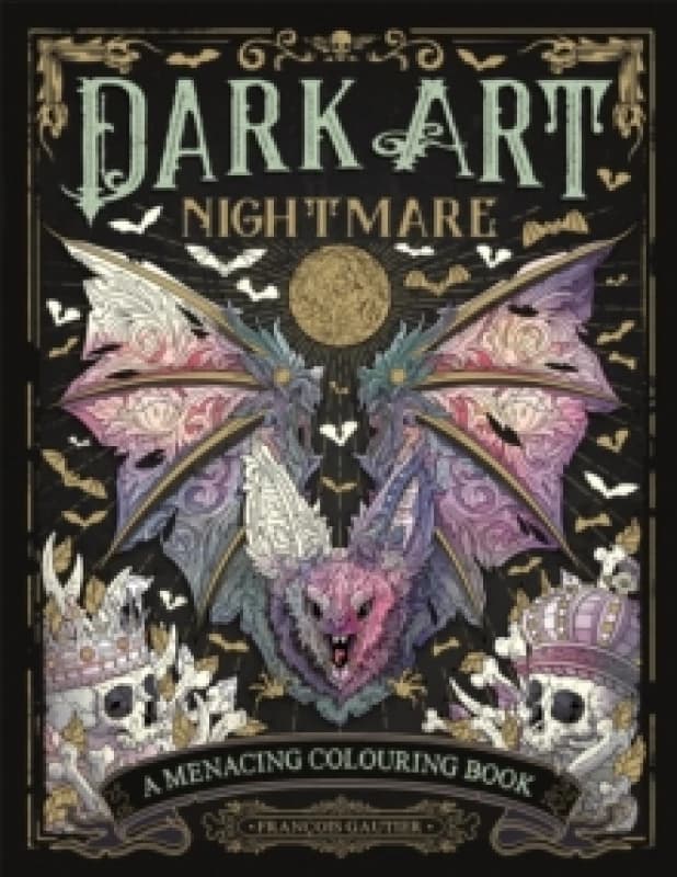 Dark Art Nightmare : A Menacing Colouring Book Paperback / softback