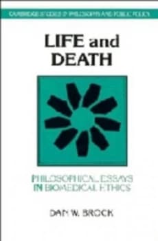 Life and Death by Dan W. Brock Hardback