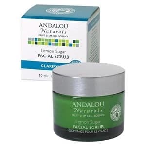 Andalou Naturals Clearskin Lemon Sugar Facial Scrub 50g