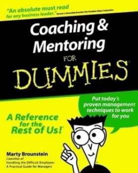 Coaching & mentoring for dummies by Marty Brounstein