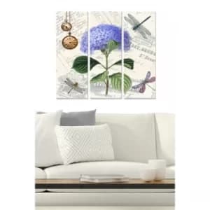 MDF2952079 Multicolor Decorative MDF Painting (3 Pieces)