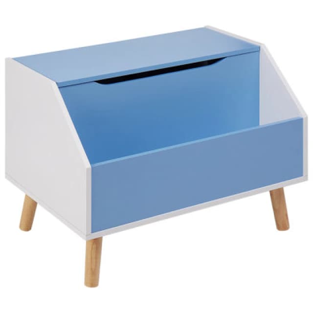 Beliani Modern Cabinet Casper 43cm Blue