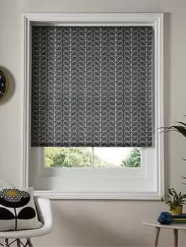 Orla Kiely House Linear Stem Cool Grey Roller Blind - Grey