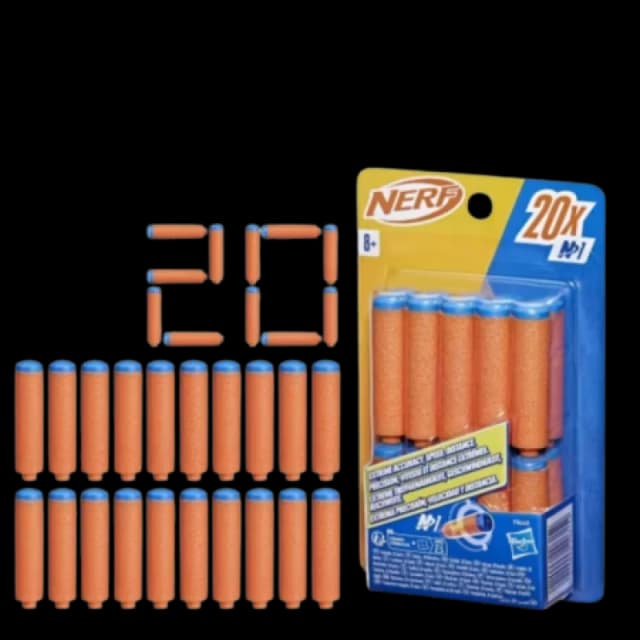 Hasbro Nerf N Series N1 Darts a 20 Pcs HASBRO-F8640