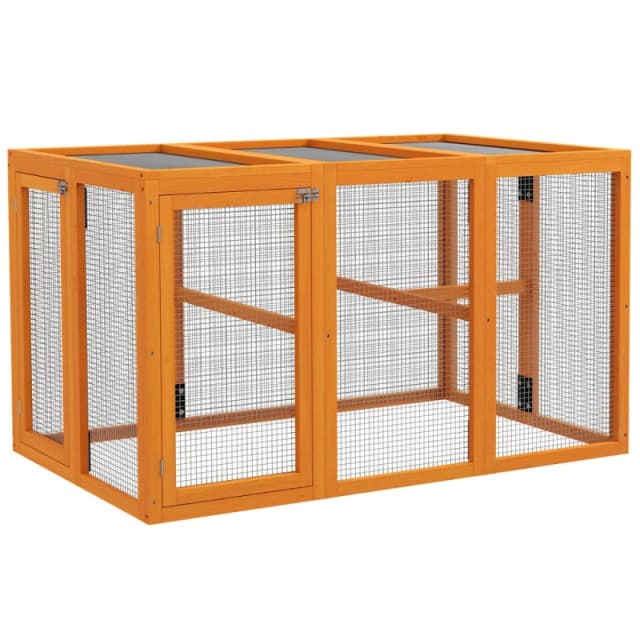 PawHut Wooden Chicken Coop with Combinable Design, for 1-3 Chickens - Pawhut 5056725502409