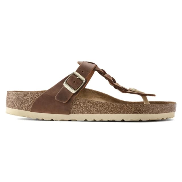 Birkenstock Womens flip-flops Birkenstock Gizeh Marron Female 40
