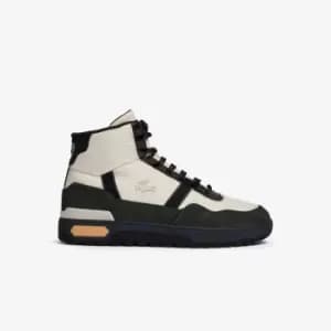 Lacoste T-Clip Wntr Mid 222 2 Sma, Off Wht/Dk Grn, size: 6+, Male, Trainers, 44SMA0065-wht