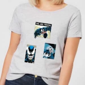 Venom Collage Womens T-Shirt - Grey - 3XL