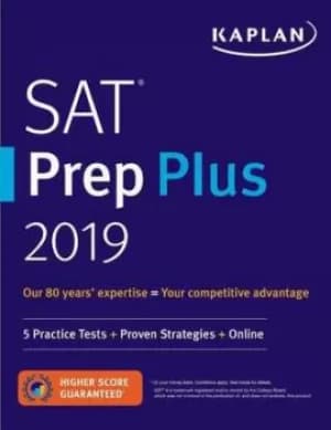 SAT Prep Plus 2019 by Kaplan Test Prep