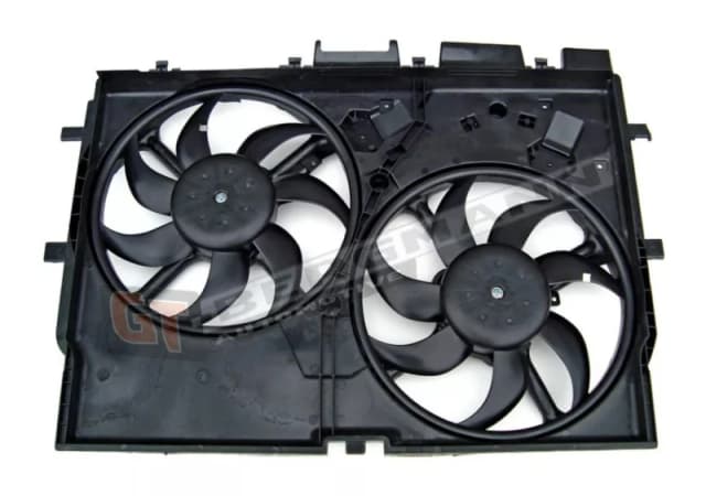 GT-BERGMANN GT13-004 Cooling Fan D1: 390mm, with radiator fan shroud Plastic Fan,radiator (508)