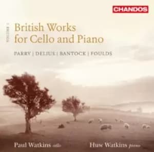 Charles Hubert Hastings Parry - British Works for Cello and Piano - Volume 1 CD Album - Used