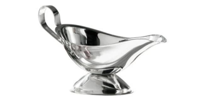 Premier Housewares Sutton 8Oz Gravy Boat Silver
