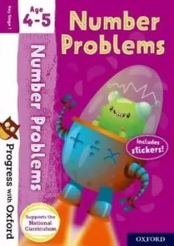 Progress with Oxford: Number Problems Age 4-5 by Paul Hodge