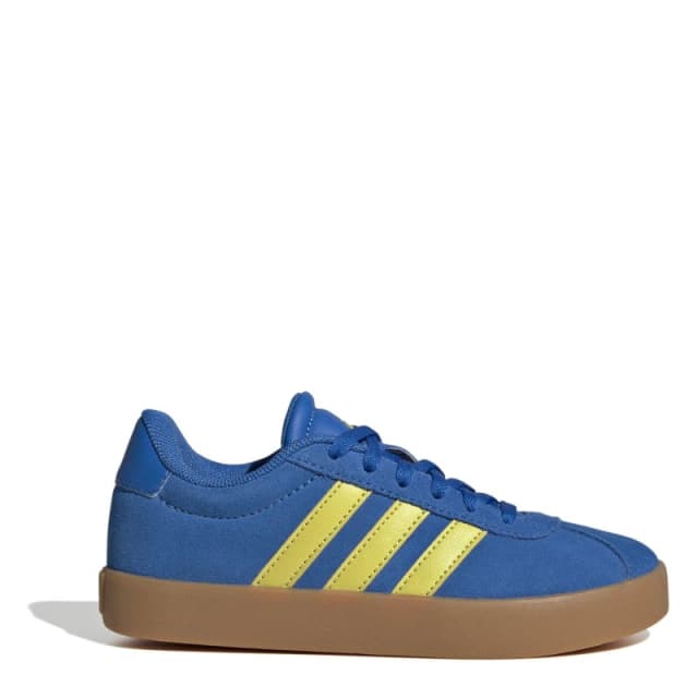 adidas VL Court 3.0 Shoes Junior Boys Royal/Sulfur male 4 (36.7)