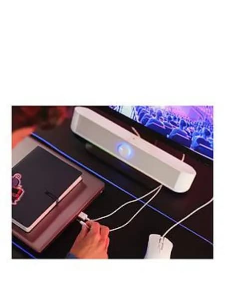 Trust Trust RGB Illuminated Soundbar GXT 619W Thorne 25110