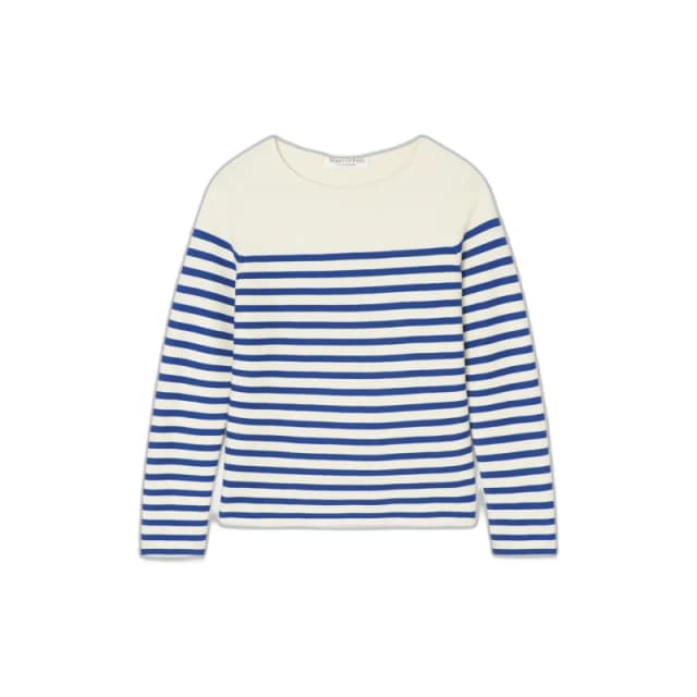 Marc O'Polo Striped boat neck top For Her Marc O'Polo Bleu Female S