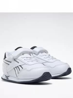 Reebok Royal Classic Jogger 3 Shoes, White/Navy, Size 4.5