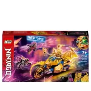 LEGO NINJAGO Jay's Golden Dragon Motorbike Toy 71768 - Multi