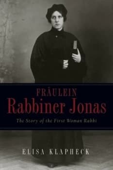 Frulein Rabbiner Jonas by Elisa Klapheck Hardback