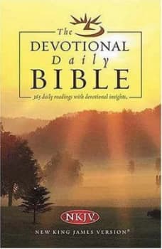The Devotional Daily Bible New King James Version Book