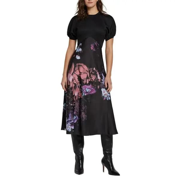 Ted Baker Drewee Dress 8 (XS) Black 31240703310
