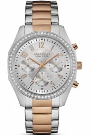 Ladies Caravelle New York Melissa Chronograph Watch 45L148