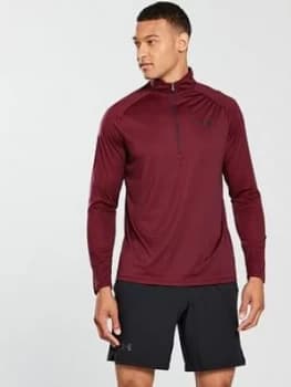 Urban Armor Gear Tech 12 Zip Top Dark Maroon Size 2XL Men