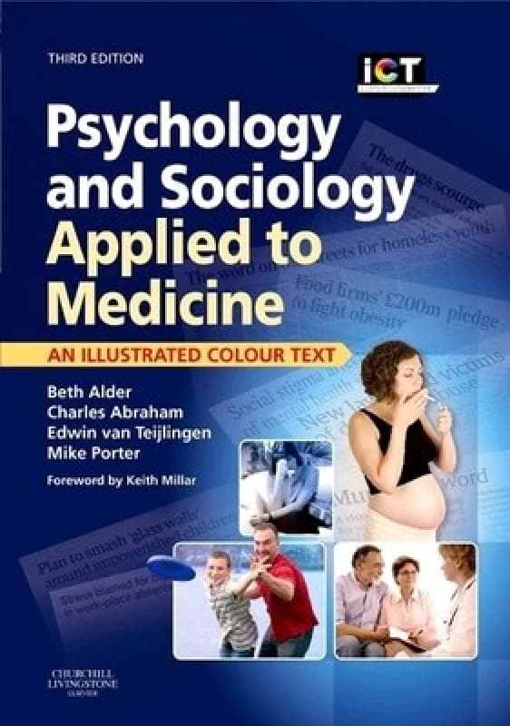 Psychology and Sociology Applied to Medicine by Beth Alder Paperback