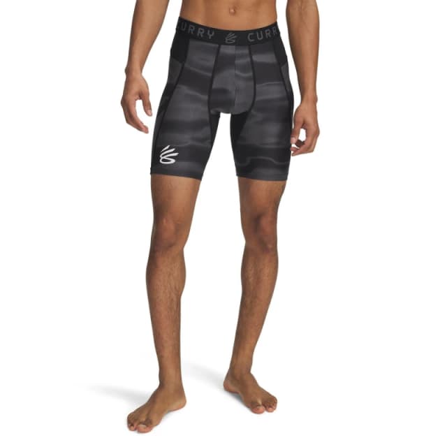 Under Armour Curry HeatGear Printed Shorts Adults Black/Grey male S