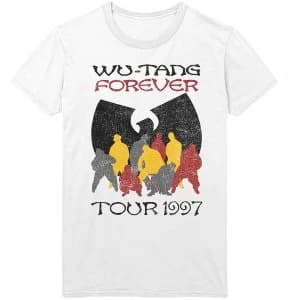 Wu-Tang Clan - Forever Tour '97 Mens Large T-Shirt - White