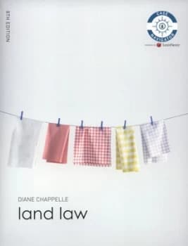 Land Law by Diane Chappelle Book