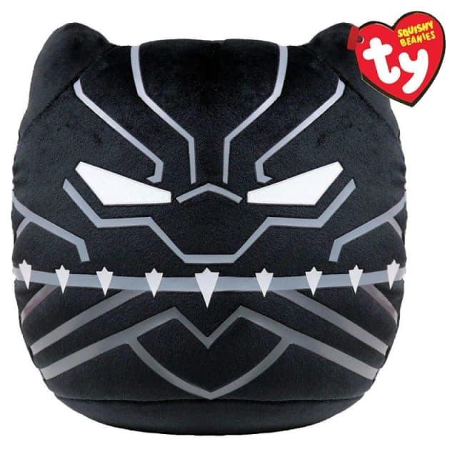 TY Marvel Black Panther Squishy Beanie, 14 Inch