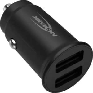 Ansmann InCar Charger CC212 1000-0030 USB charger Car, HGV Max. output current 2400 mA 2 x USB 2.0 port A