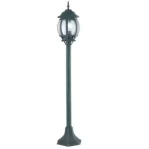 Fan Europe SANTIAGO Outdoor 110cm Bollard Black, Green, IP44 110.7x15.5cm
