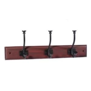 BQ Brown Antique effect Pine zinc alloy Hat coat hook