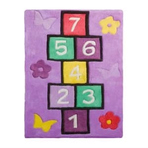Flair Rugs Flair 70 x 100cm Kiddy Hopscotch Rug