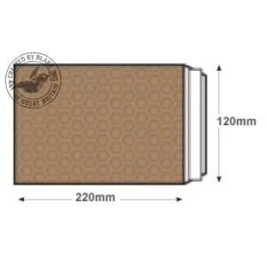 Blake Purely Packaging DL Peel and Seal Padded Envelopes Gold Pack of 200