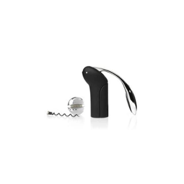 Rabbit Vertical Corkscrew with Foil Cutter Black