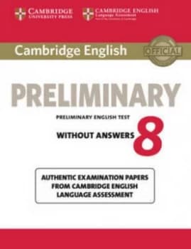 Cambridge English Preliminary 8 Students Book Without Answers Paperback