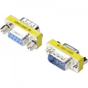 Series Adapter 1x D SUB plug 9 pin 1x D SUB socket 9 pin 0 m
