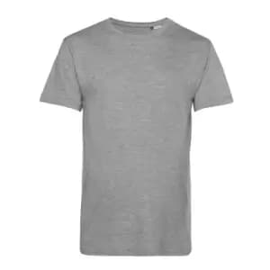 B&C Mens Organic E150 T-Shirt (XS) (Heather Grey)