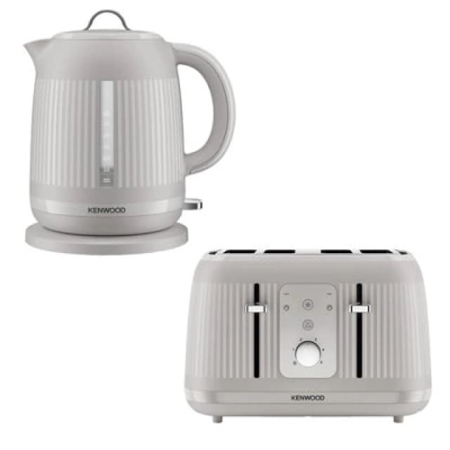 Kenwood Kenwood - Dawn 1.7L Kettle & 4 Slice Toaster Set, Oatmeal Cream KWPK5