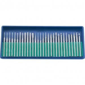 Draper 30 Piece Diamond Coated Rotary Burr Set