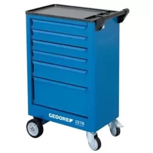 Gedore Tool trolley with 6 drawers